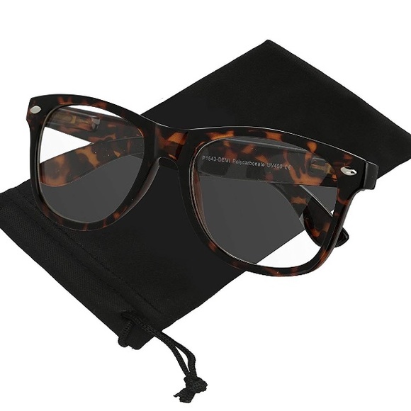 -🔱CLARK KENT COOL GUY TORTOISE NERD GLASSES *NEW* - Picture 2 of 8